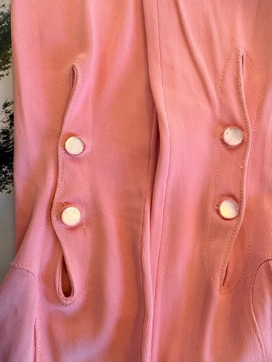 VTG Van Raalte Pink Opera Gloves Size 6.5 - Picture 4 of 11